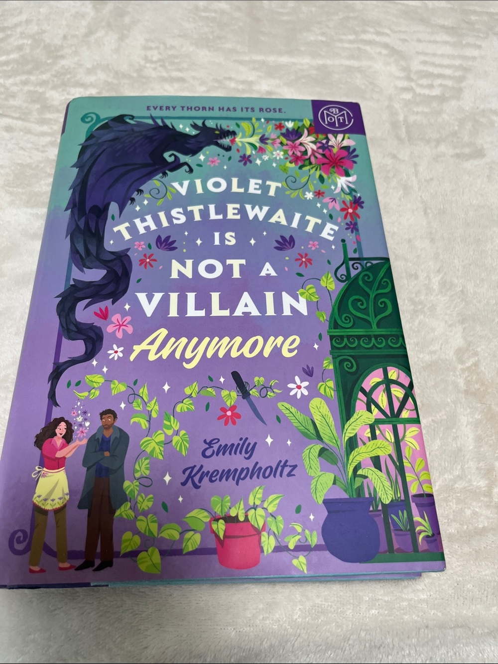 Violet Thistlewaite Is Not a Villain Anymore - Purple Coffee Table Book